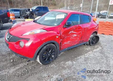 2014 Nissan Juke S из США, поврежденный, VIN JN8AF5MR4ET361279